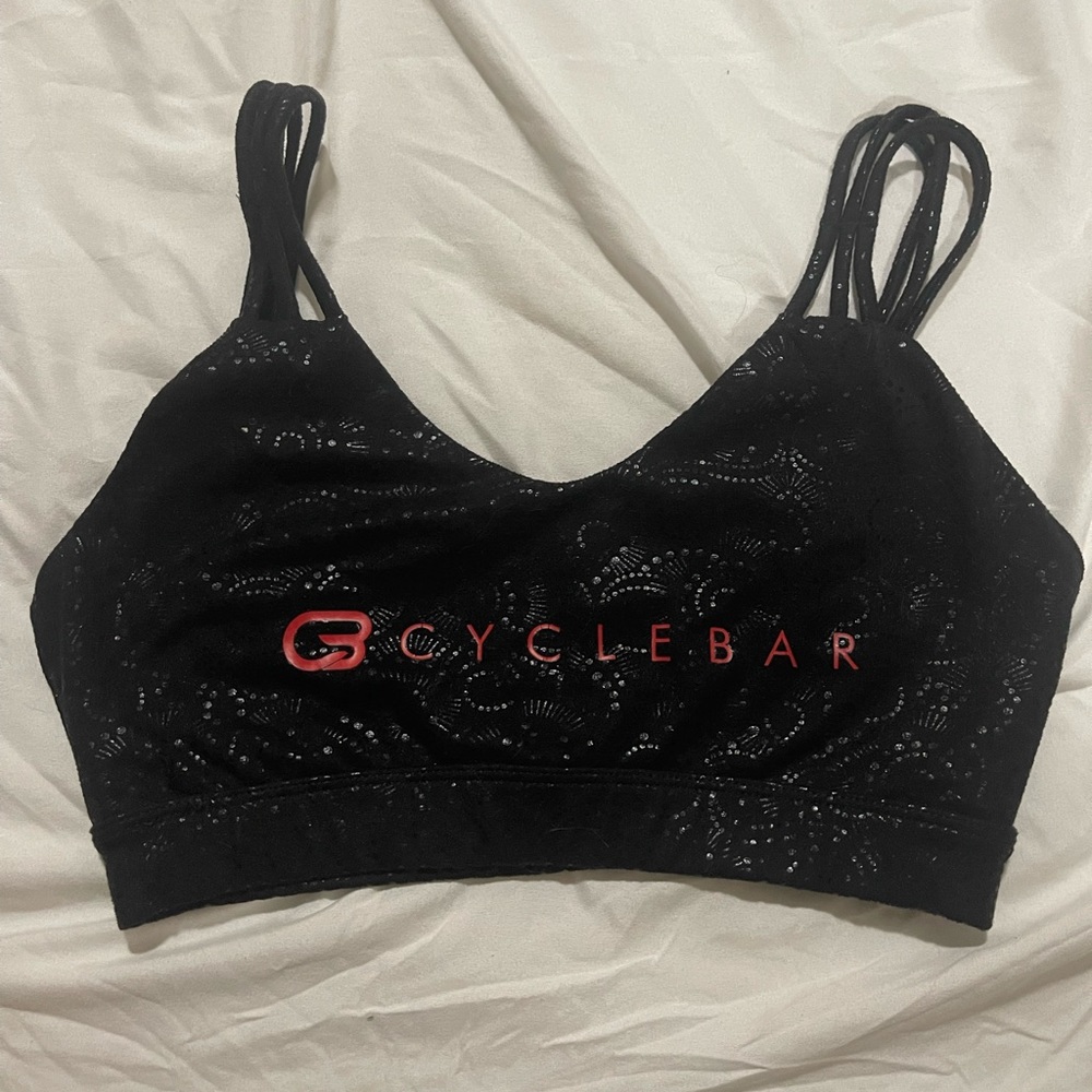 CycleBar sports bra.